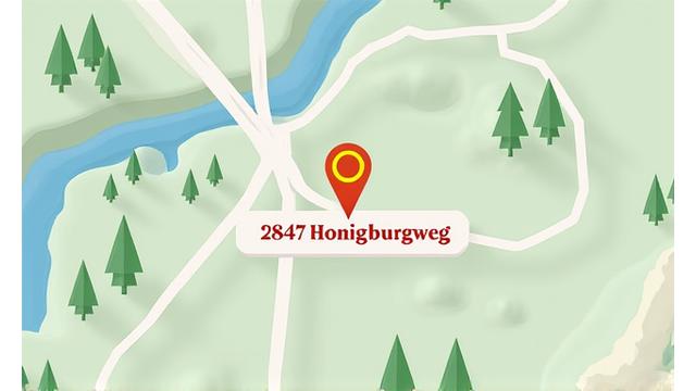 Karte von Salzburg mit Standort Alpenklang Naturprodukte